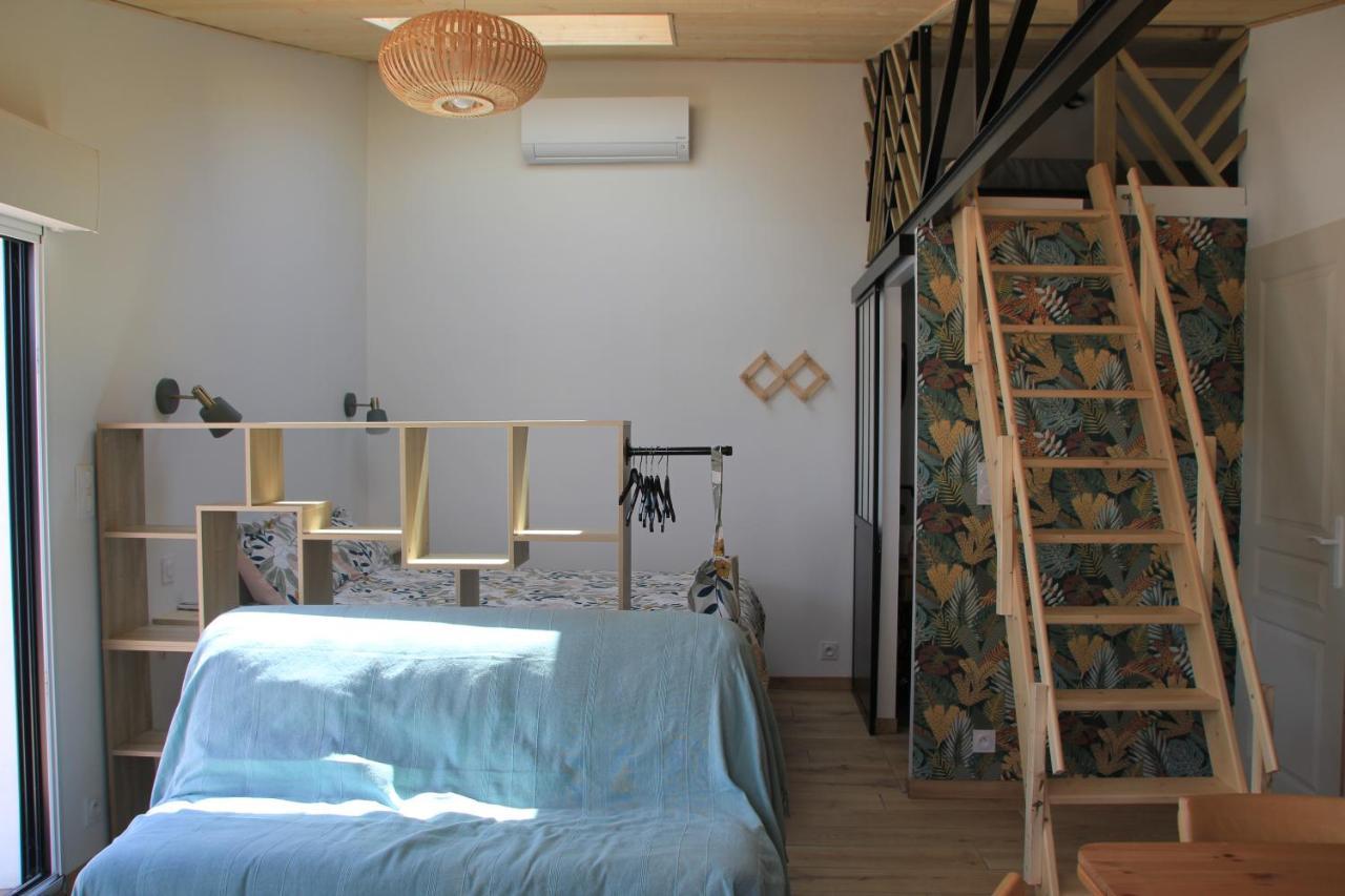 Maison Ti Havre Avec Jardin Prive Dans Village De Pecheurs A Brem Sur Mer ! Luaran gambar